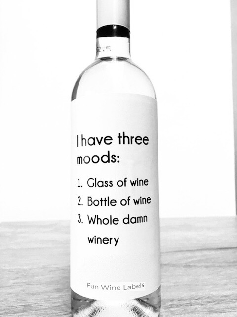 Wijnetiket Three Moods