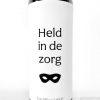 Wijnetiket Zorg Held, perfect hart voor de zorg cadeau