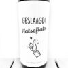 wijnetiket geslaagd