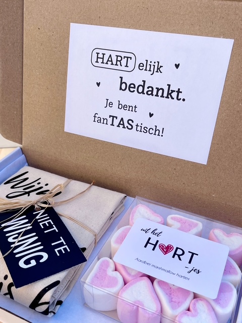 Brievenbuspakket Bedankt
