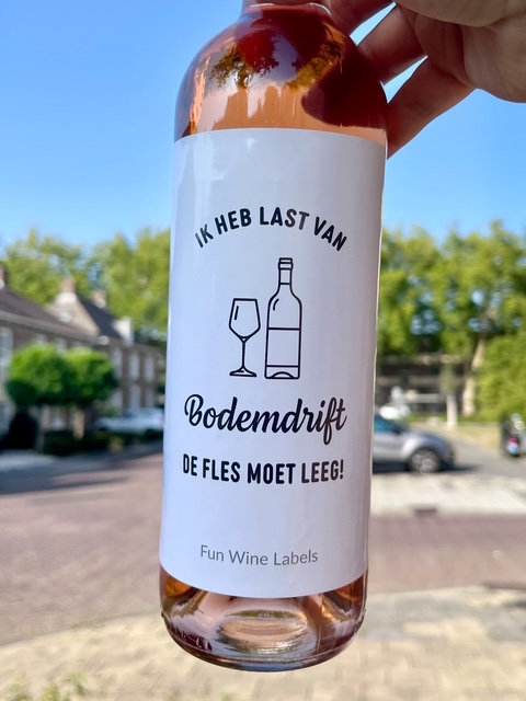 Wijnetiket Bodemdrift