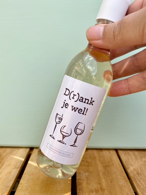 Kleintje Drankjewel Wijn 6 stuks