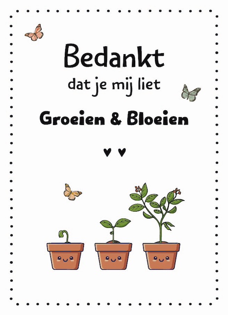 Kaart Groeien en Bloeien