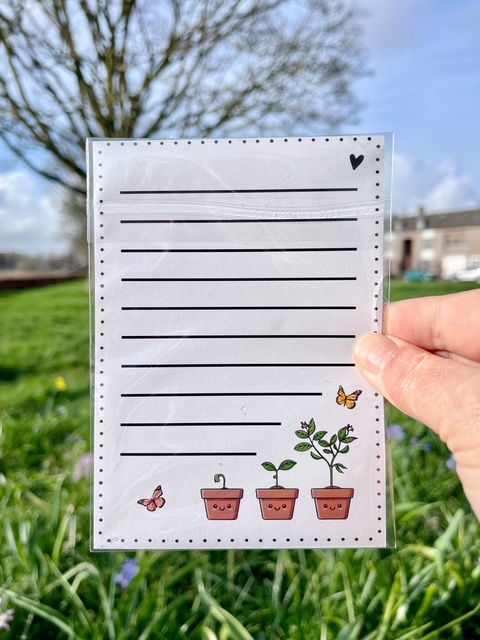 Kaart Met Bloemzaden – Kleur