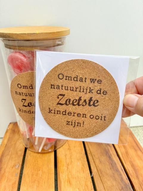 Sticker Kurk – Zoetste Kinderen