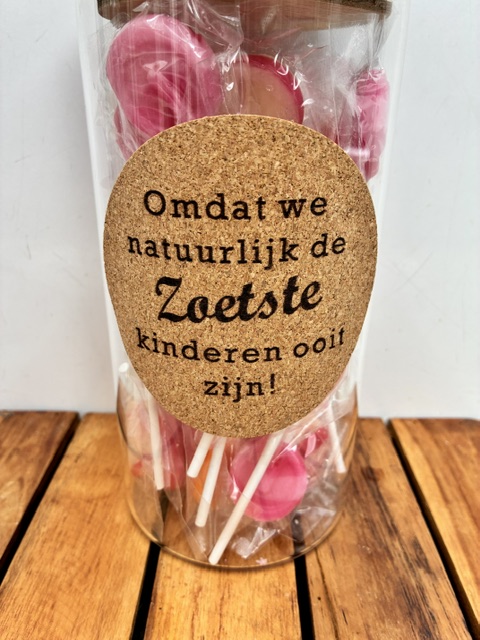 Sticker Kurk – Zoetste Kinderen