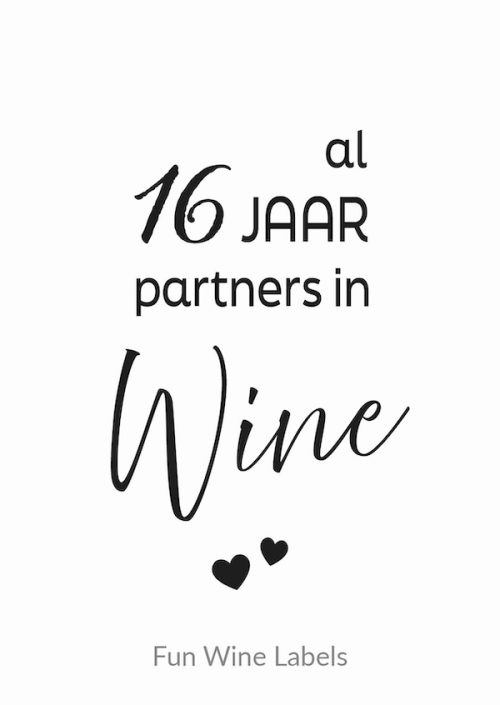 Gepersonaliseerd Partners Etiket