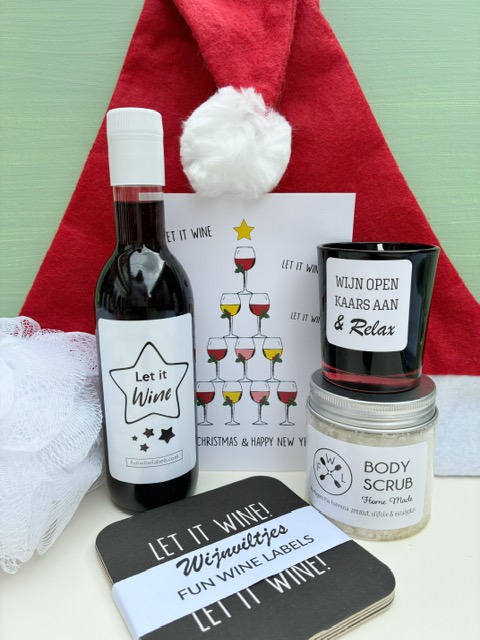 Wijn & Relaxbox – Kerst