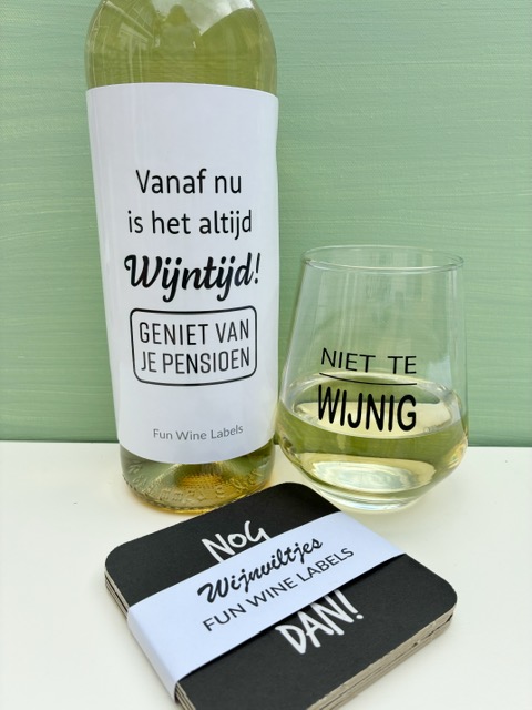 Wijn & Glas Pakket – Pensioen