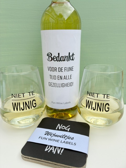 Stuur eens een origineel cadeau op! Kies voor Wijn & Glazen Pakket Bedankt en wij sturen het voor je op naar je wijnmaatje. Ideaal bedank cadeau.